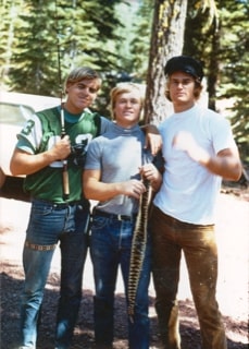 Chris, Johnny and Rooster 1970ish