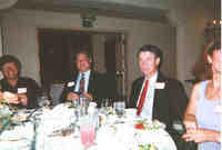 Kim Hamilton, Randy Wyeneth, Larry Munson, Nancy Perry Munson.