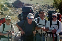 Shasta Hike Out Tired Tough Guys